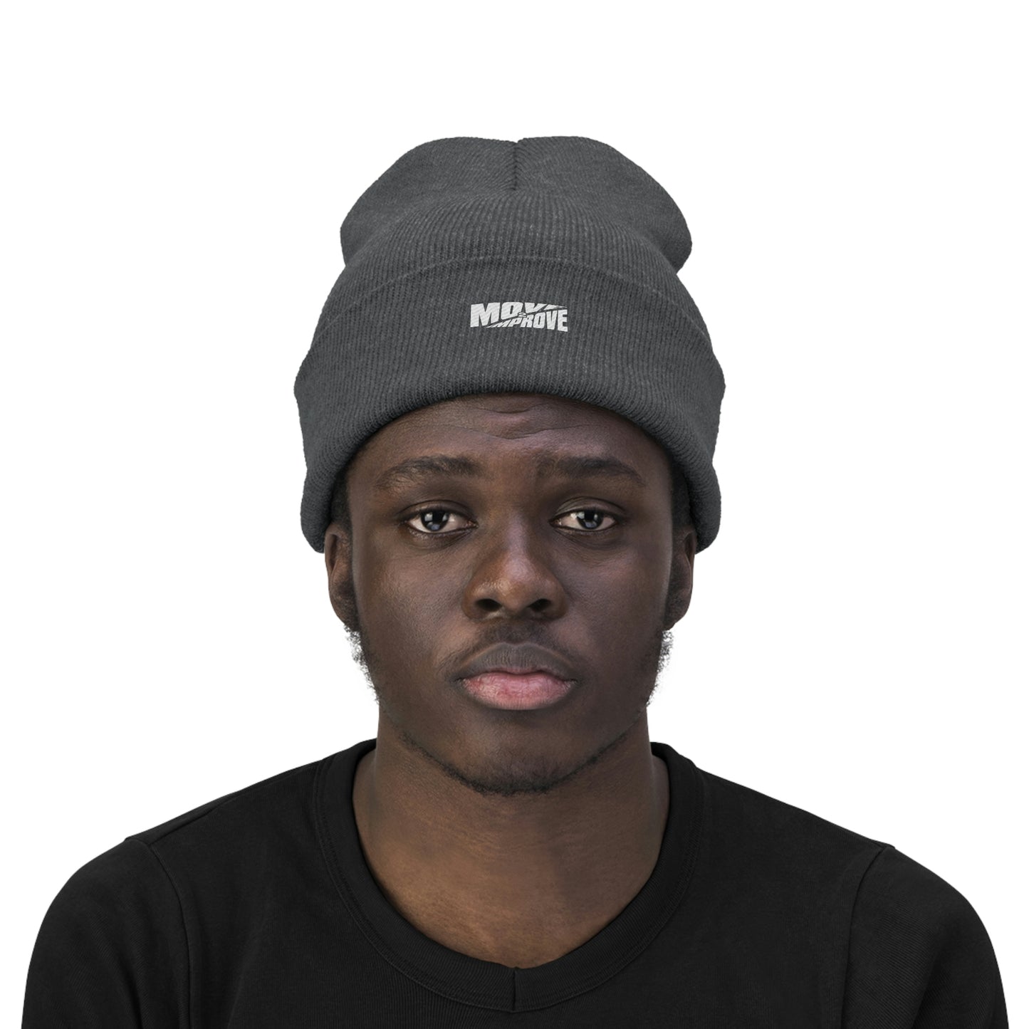 “Move 2 Improve” Knit Beanie