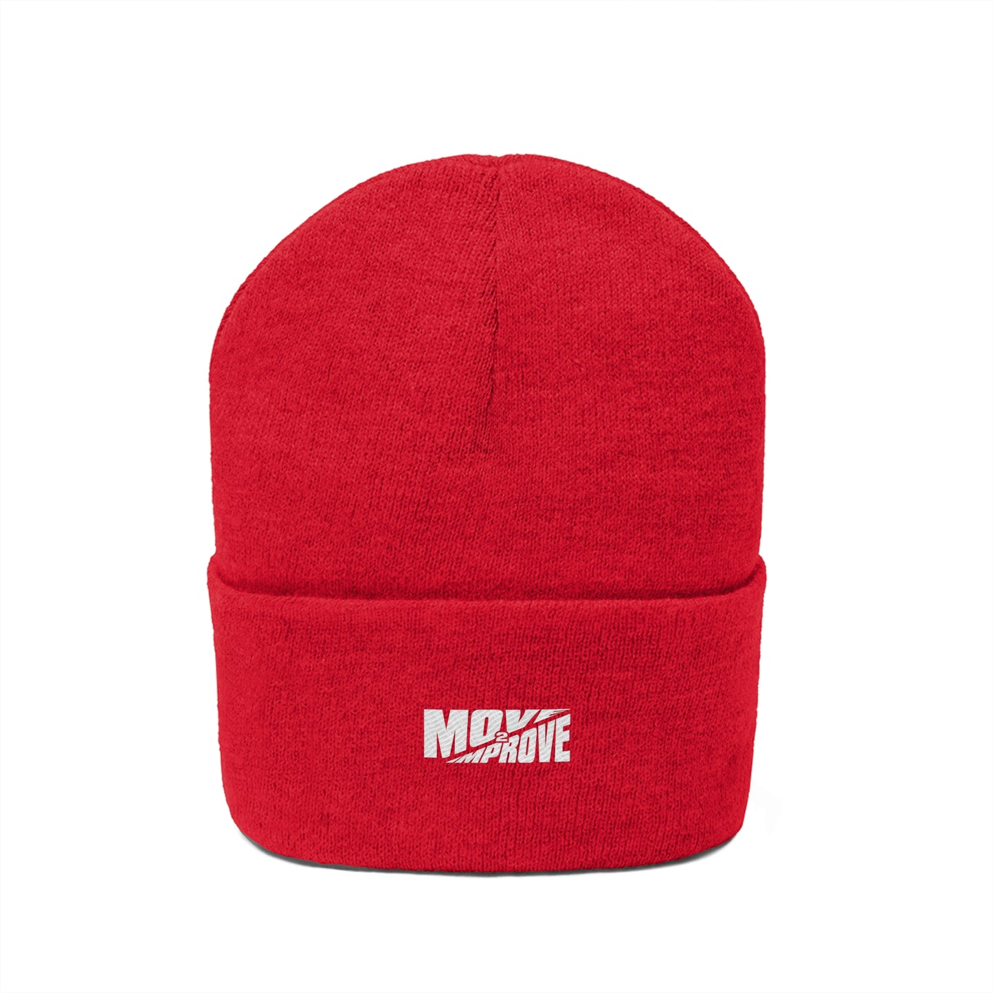 “Move 2 Improve” Knit Beanie