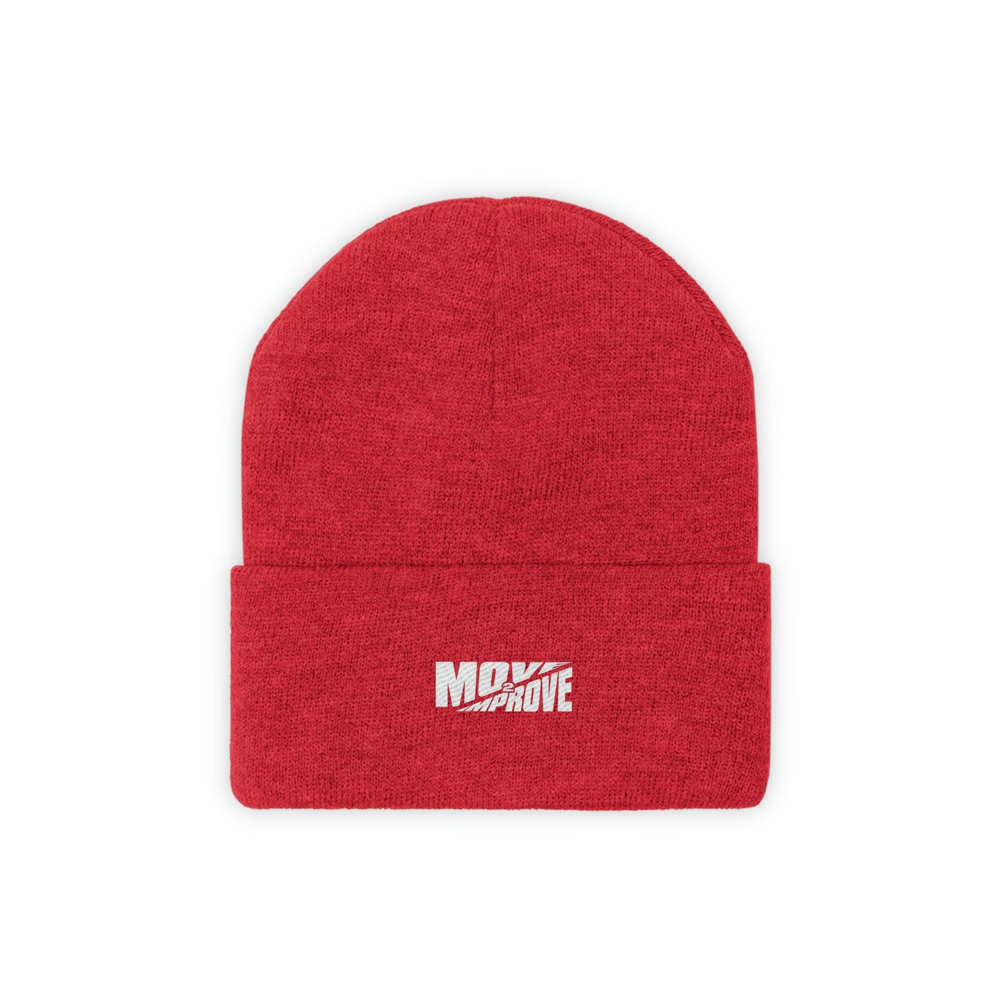 “Move 2 Improve” Knit Beanie