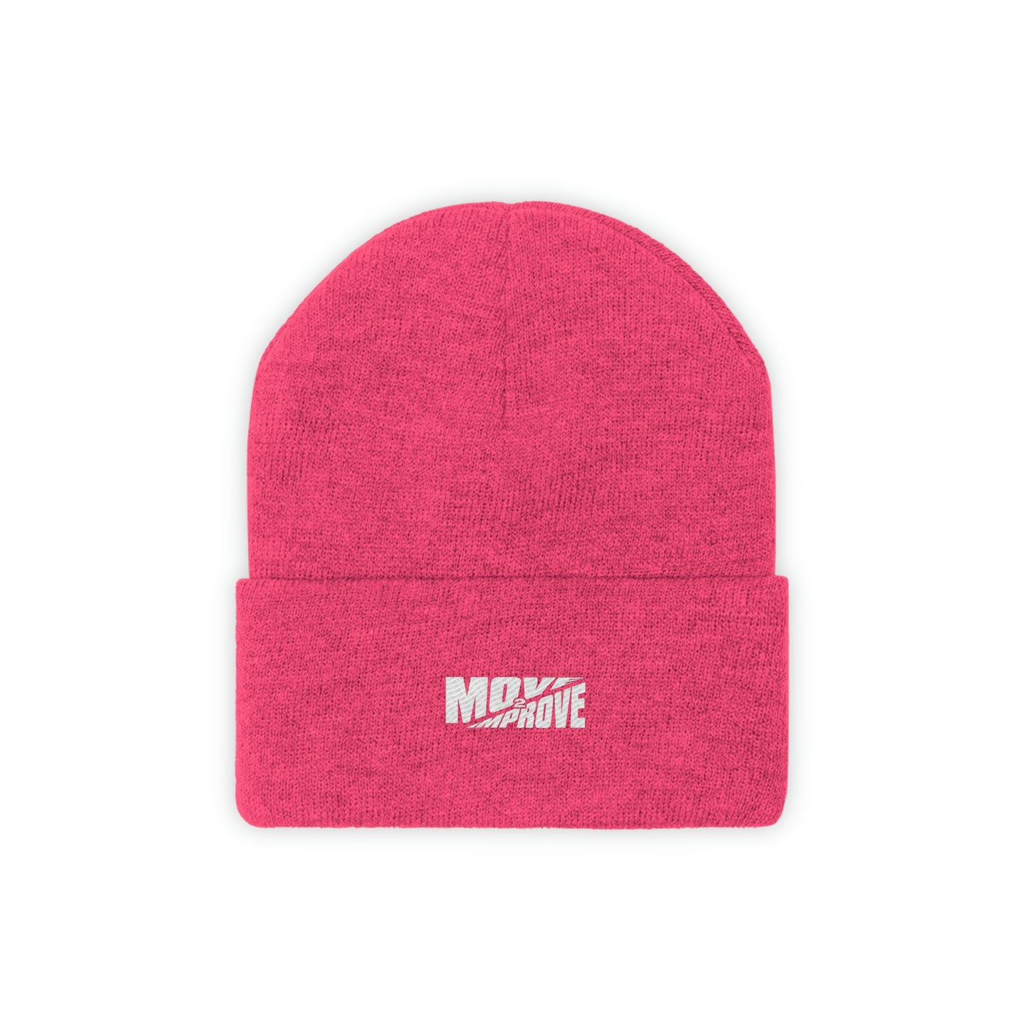 “Move 2 Improve” Knit Beanie