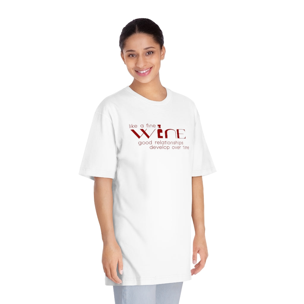 “Like a Fine Wine…” Unisex Classic Crewneck T-Shirt