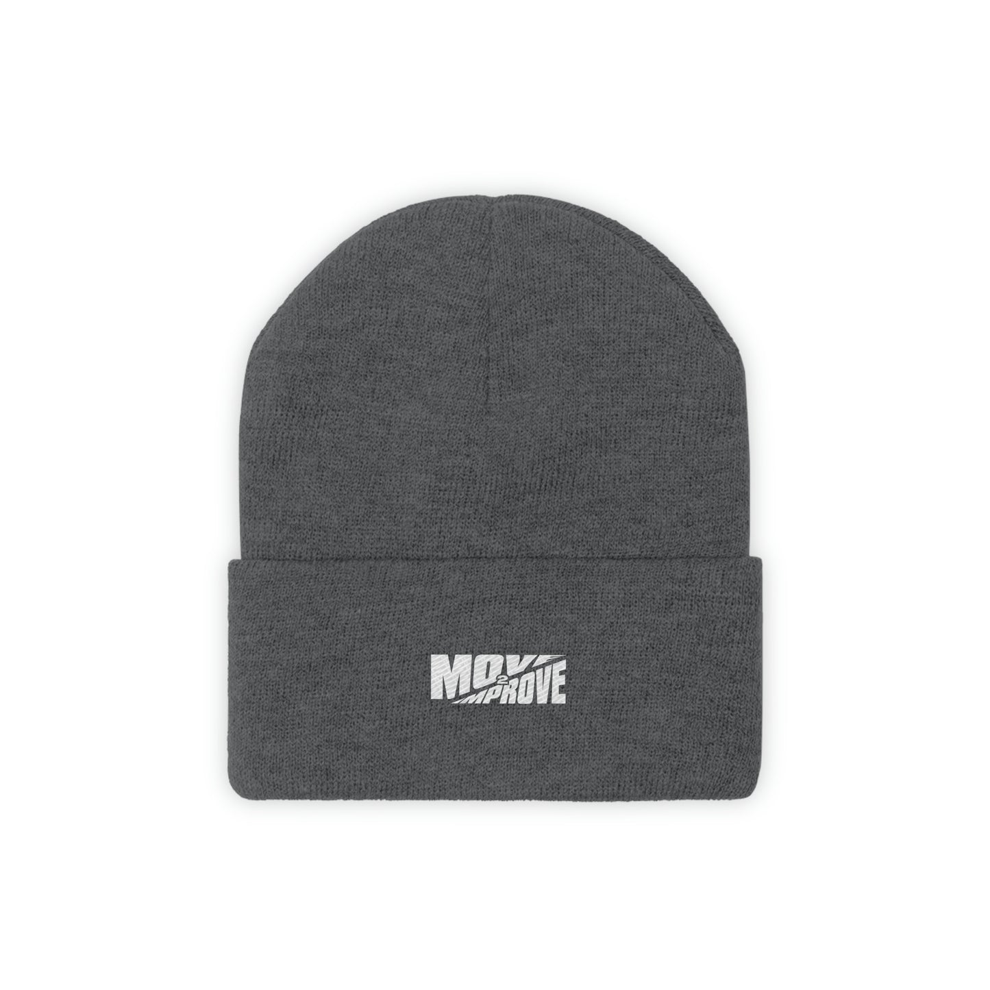 “Move 2 Improve” Knit Beanie