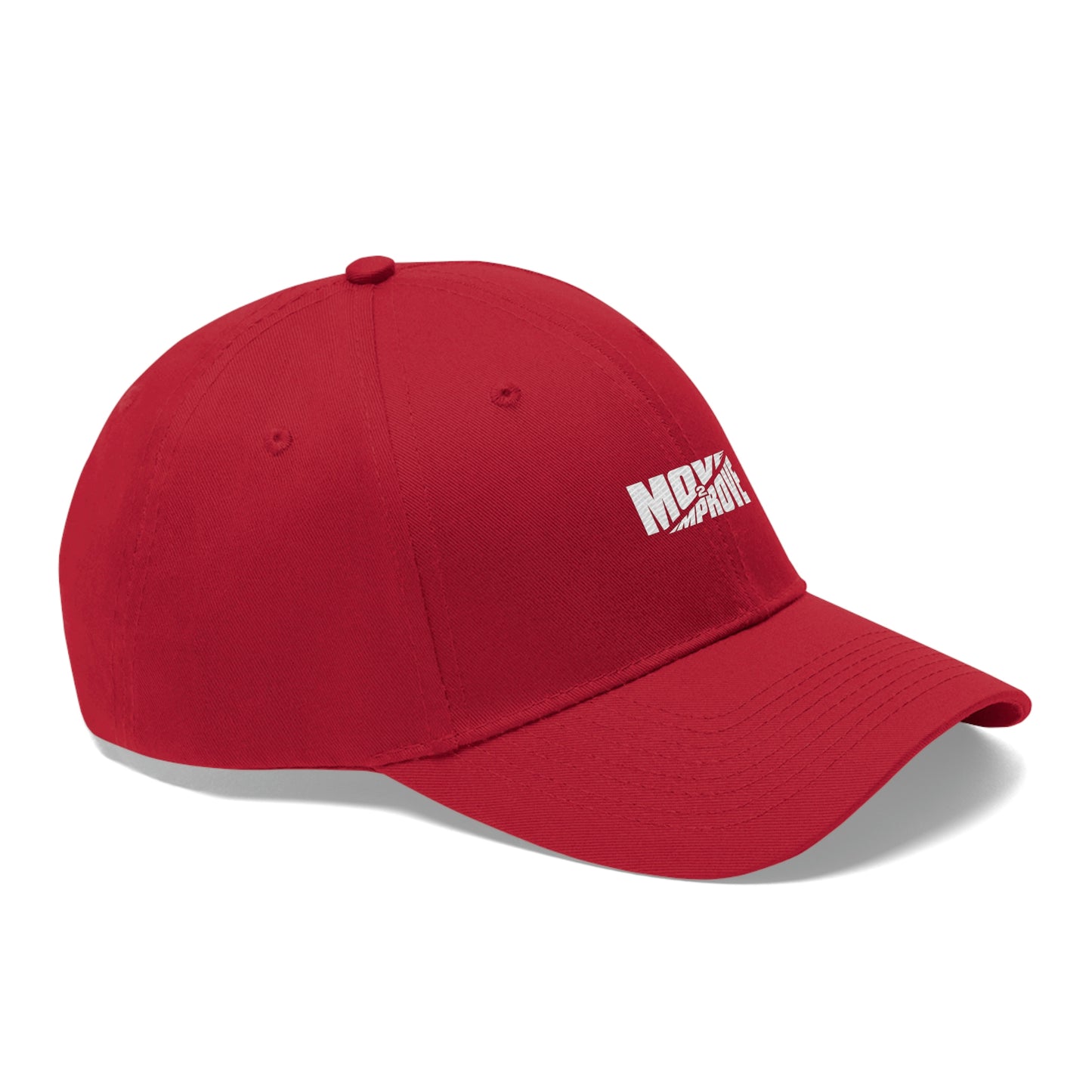 “Move 2 Improve” Unisex Twill Hat