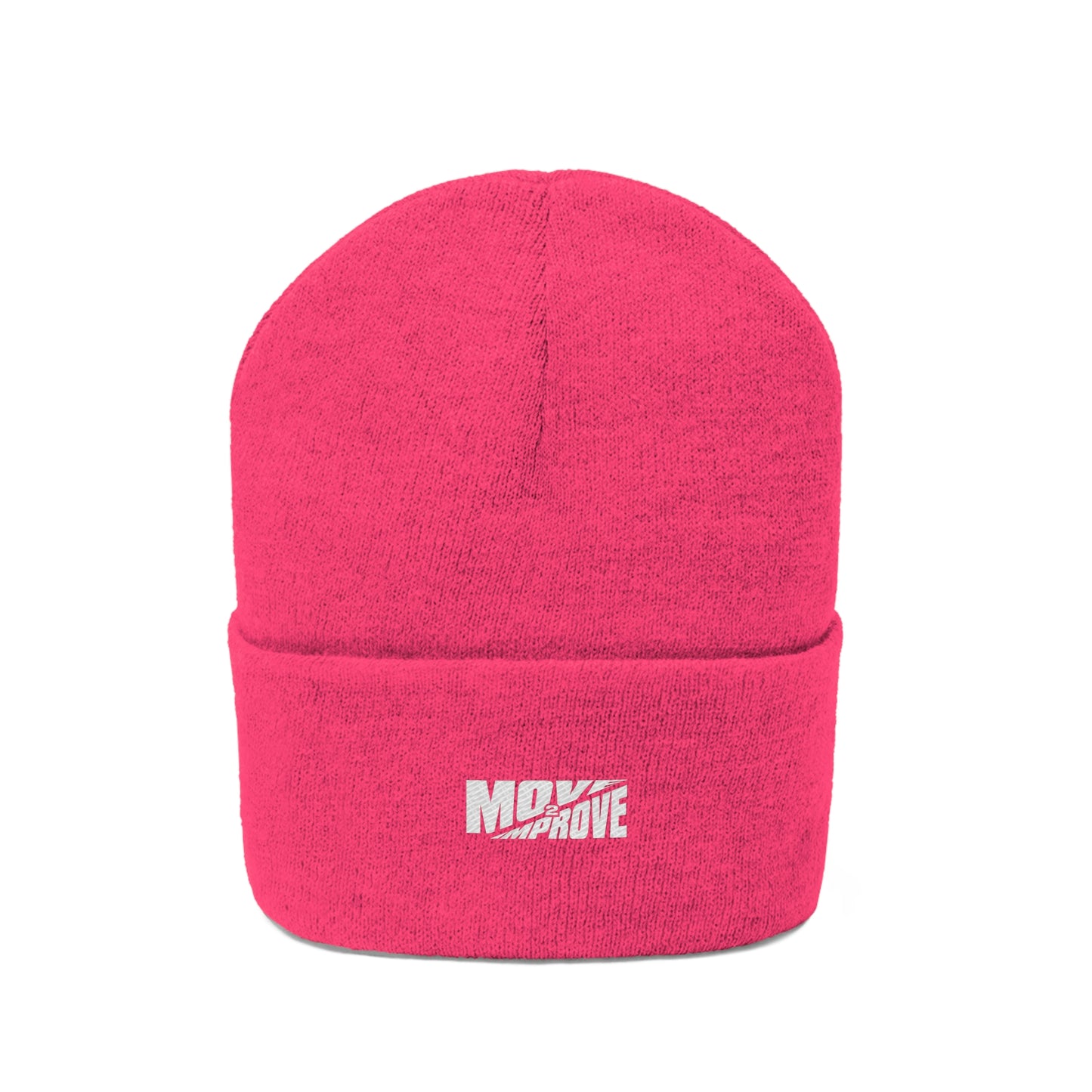 “Move 2 Improve” Knit Beanie
