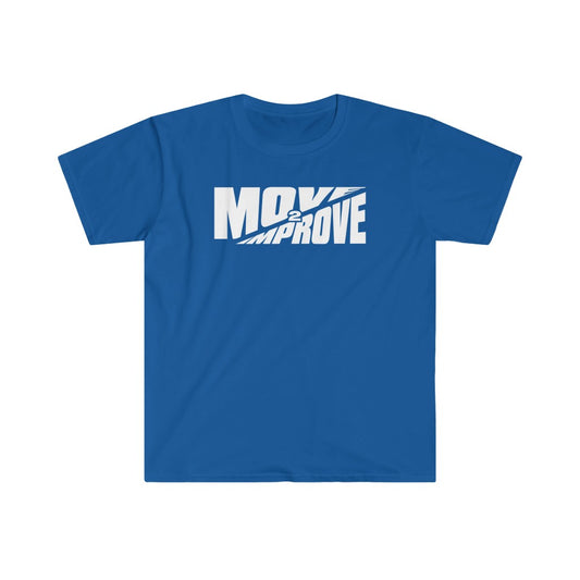 "Move 2 Improve" Blue T-Shirt